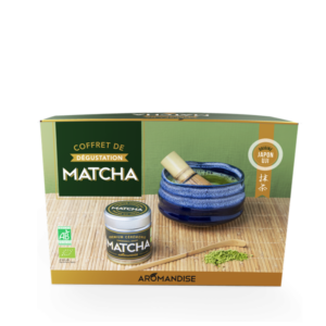 Matcha ceremoni sæt – skål i blå